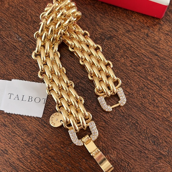 Talbots gold bracelet NWT - Picture 4 of 5